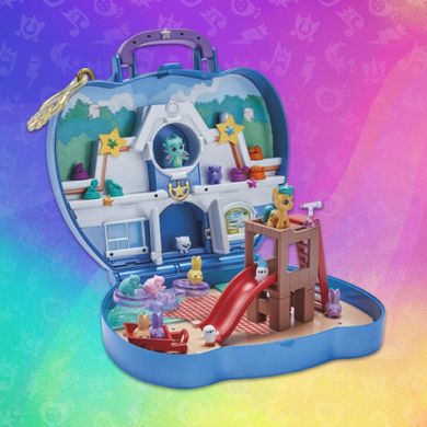 My Little Pony, Mini World Magic, Critter Corner, set cu figurine si accesorii