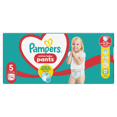 Pampers Pants, scutece-chilotel marimea 5, 12-17 kg, 96 buc.