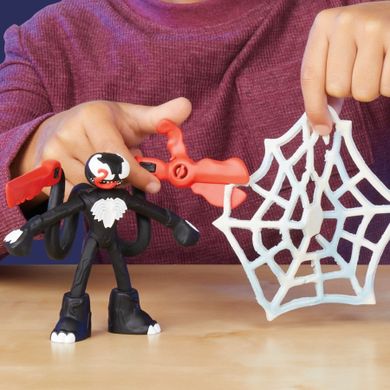 Play-Doh, Marvel Spider-Man, Launch & Slice Battle, set creativ