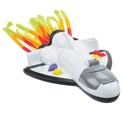 Play-Doh, Spaceship Blastoff, 10 cutie si accesorii, set creativ