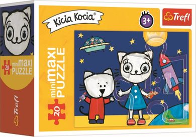 Trefl, In lumea pisicutelor, puzzle mini maxi, 20 elemente, 1 buc.