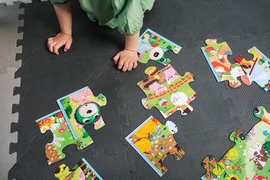 Trefl, Trefliks, Bebelusi amuzanti, Baby Maxi, puzzle, 2-10 piese