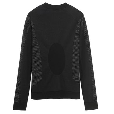 Tricou termoactiv negru cu adaos de lana NOWEAR