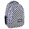 BackUp, rucsac pentru scoala, cu 3 compartimente, Carouri Fuzz