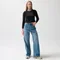 Bluza mulata neagra cu maneca lunga NOWEAR