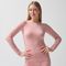 Bluza termoactiva roz cu adaos de lana NOWEAR