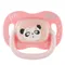 Canpol babies, Exotic Animals, Panda, suzeta din silicon, simetrica, 18m+