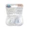 Canpol babies, Royal Baby, suzeta din silicon, simetrica, 0-6m, 2 buc., albastru