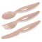 Canpol babies, set de tacamuri din plastic, roz