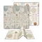 Chicco, Magic Forest, covoras din spuma, pliabila, 200-150-1,5 cm, bej