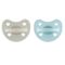 Chicco, Physioforma, Soft Luxe, suzeta din silicon, menta, 6-16 m, 2 buc.