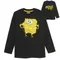 Cool Club, Bluza cu maneca lunga pentru baieti, negru, imprimeu SpongeBob