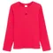 Cool Club, Bluza cu maneca lunga pentru fete, din tricot striat, rosu