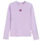 Cool Club, Bluza cu maneca lunga pentru fete, din tricot striat, violet