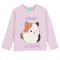 Cool Club, Bluza cu maneca lunga pentru fete, violet, imprimeu Squishmallows
