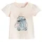Cool Club, Bluza cu maneca scurta pentru fete, roz, imprimeu Lilo si Stitch