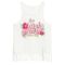 Cool Club, Bluza fara maneci pentru fete, alb