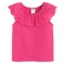 Cool Club, Bluza fara maneci pentru fete, din tricot striat, roz