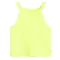 Cool Club, Bustiera sport, din tricot striat, galben