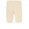 Cool Club, Colanti scurti pentru fete, din tricot striat, bej