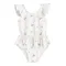 Cool Club, Costum de baie pentru fete, UV 50, ecru