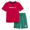 Cool Club, Fotbal set pentru baieti, Tricou, Pantaloni scurti, rosu-verde