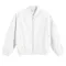 Cool Club, Hanorac bomber pentru fete, cu fermoar, alb