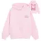 Cool Club, Hanorac cu gluga pentru fete, roz, imprimeu SmileyWorld