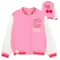 Cool Club, Hanorac pentru fete, cu capse, calduros, roz