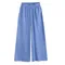Cool Club, Pantaloni din material textil pentru fete, cu in, wide, albastru