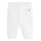 Cool Club, Pantaloni fara botosei pentru fete, din tricot, alb