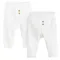 Cool Club, Pantaloni pentru bebelusi, bumbac organic, alb, set, 2 buc.