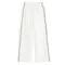 Cool Club, Pantaloni trening pentru fete, wide leg, alb