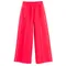 Cool Club, Pantaloni trening pentru fete, wide leg, rosu