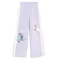 Cool Club, Pantaloni trening pentru fete, wide, violet, imprimeu Lilo si Stitch