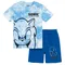 Cool Club, Pijama pentru baieti, albastru, imprimeu Sonic the Hedgehog