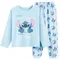 Cool Club, Pijama pentru fete, albastru, imprimeu Lilo si Stitch