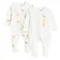 Cool Club, Pijama tip salopeta pentru baieti, alb, imprimeu Lion King, set, 2 buc.