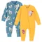 Cool Club, Pijama tip salopeta pentru baieti, mix, set, 2 buc., imprimeu Tom & Jerry