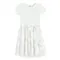 Cool Club, Rochie cu maneca scurta pentru fete, alb