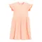 Cool Club, Rochie cu maneca scurta pentru fete, din tricot striat, portocaliu