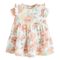 Cool Club, Rochie cu maneca scurta pentru fete, ecru