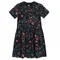 Cool Club, Rochie cu maneca scurta pentru fete, negru