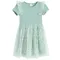 Cool Club, Rochie cu maneca scurta pentru fete, verde