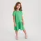 Cool Club, Rochie cu maneca scurta pentru fete, verde