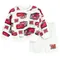 Cool Club, Set pentru baieti, Bluza, Pantaloni scurti, alb, imprimeu Cars