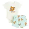 Cool Club, Set pentru baieti, Body cu maneca scurta, Pantaloni scurti, mix, imprimeu Nemo
