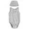 Cool Club, Set pentru baieti, Body fara maneci, Palarie, gri