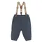 Cool Club, Set pentru baieti, Pantaloni din textil, Bretele, bleumarin