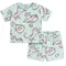 Cool Club, Set pentru baieti, Tricou, Pantaloni scurti, turcoaz